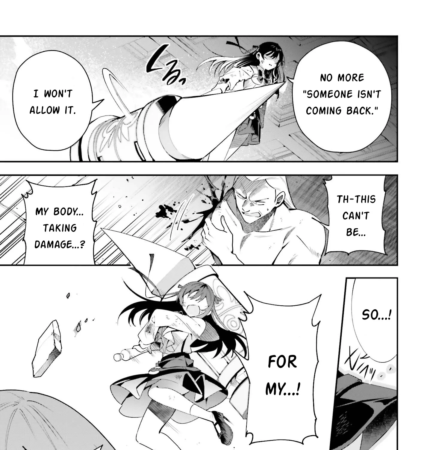 I’m the guild receptionist, but since I don’t want to work overtime, I think I’ll just solo the boss Zinmanga X Chapter 23 Page 13