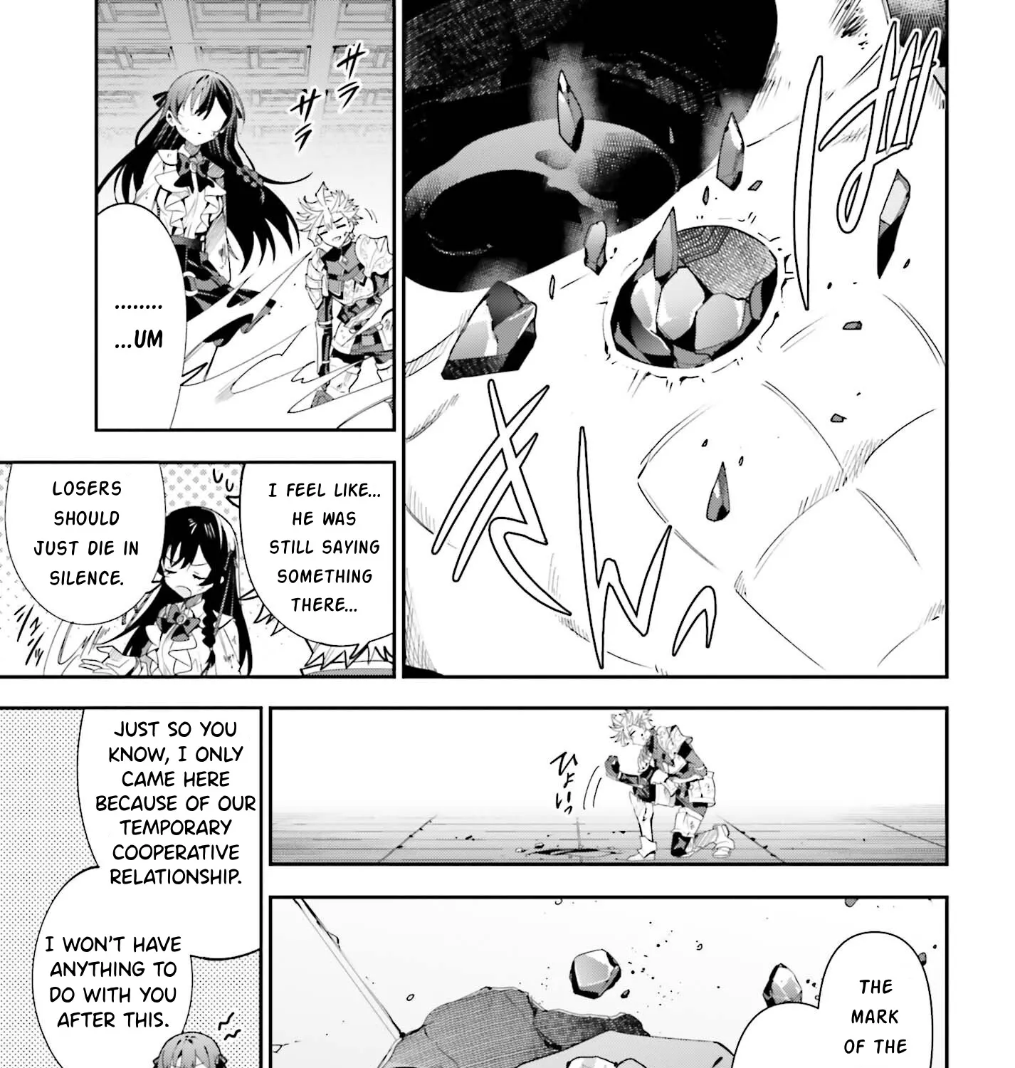 I’m the guild receptionist, but since I don’t want to work overtime, I think I’ll just solo the boss Zinmanga X Chapter 23 Page 27