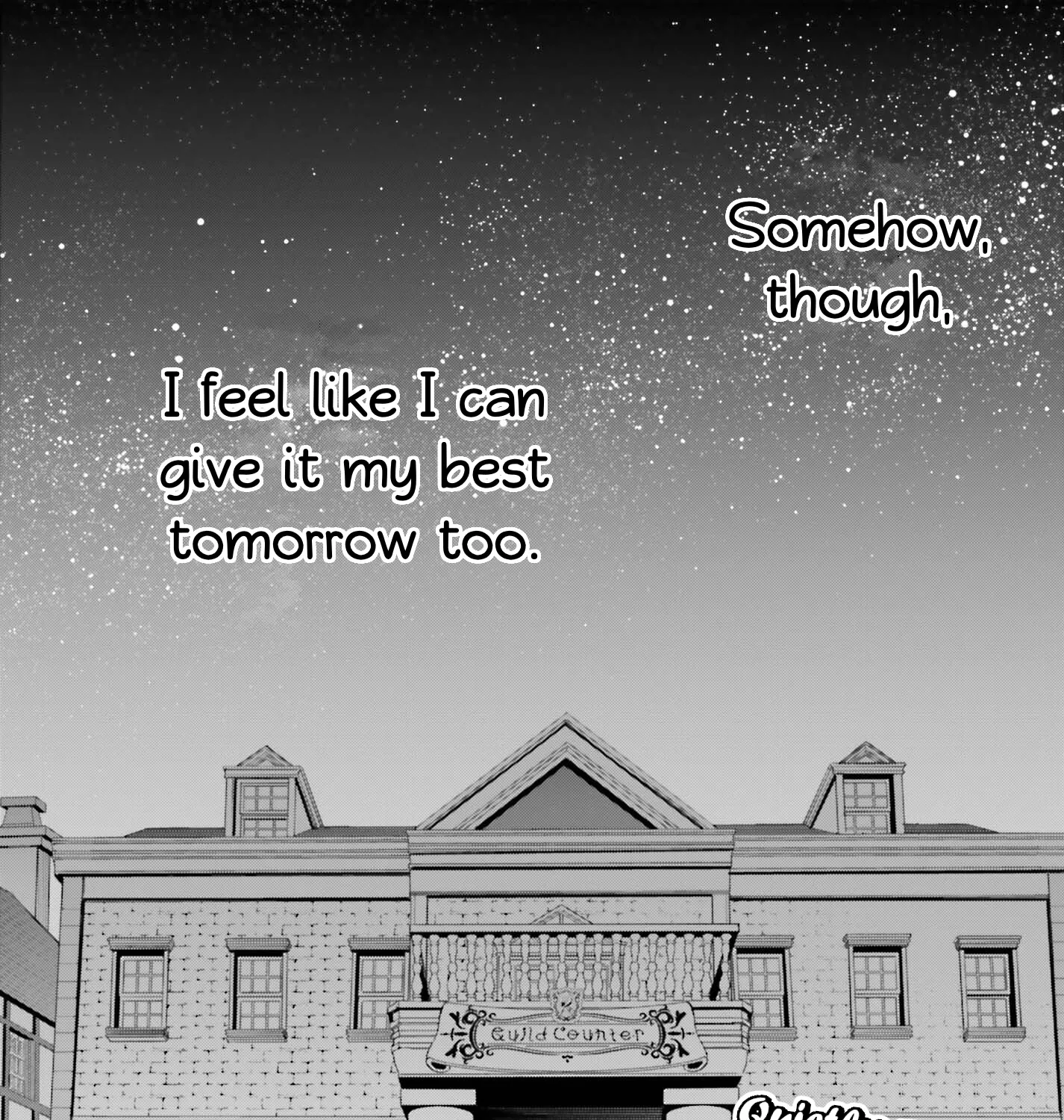 I’m the guild receptionist, but since I don’t want to work overtime, I think I’ll just solo the boss Zinmanga X Chapter 23 Page 49