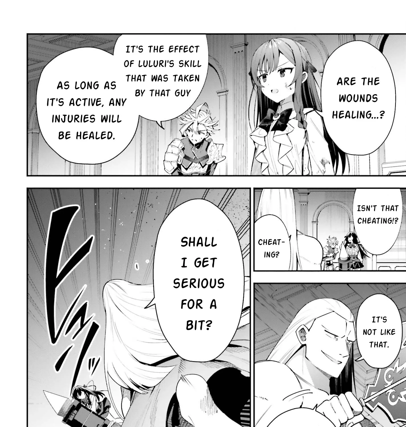 I’m the guild receptionist, but since I don’t want to work overtime, I think I’ll just solo the boss Zinmanga X Chapter 22 Page 3