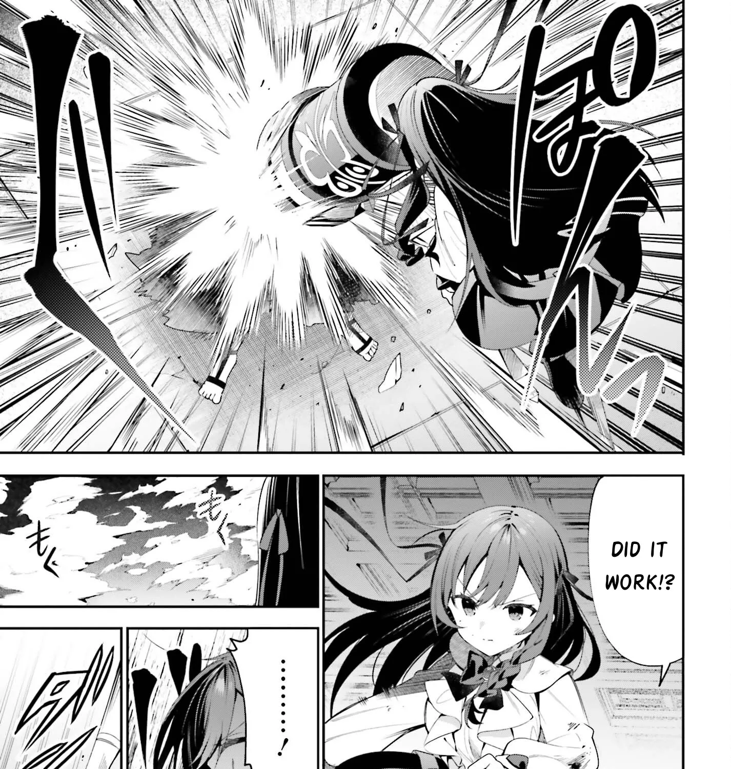 I’m the guild receptionist, but since I don’t want to work overtime, I think I’ll just solo the boss Zinmanga X Chapter 22 Page 9