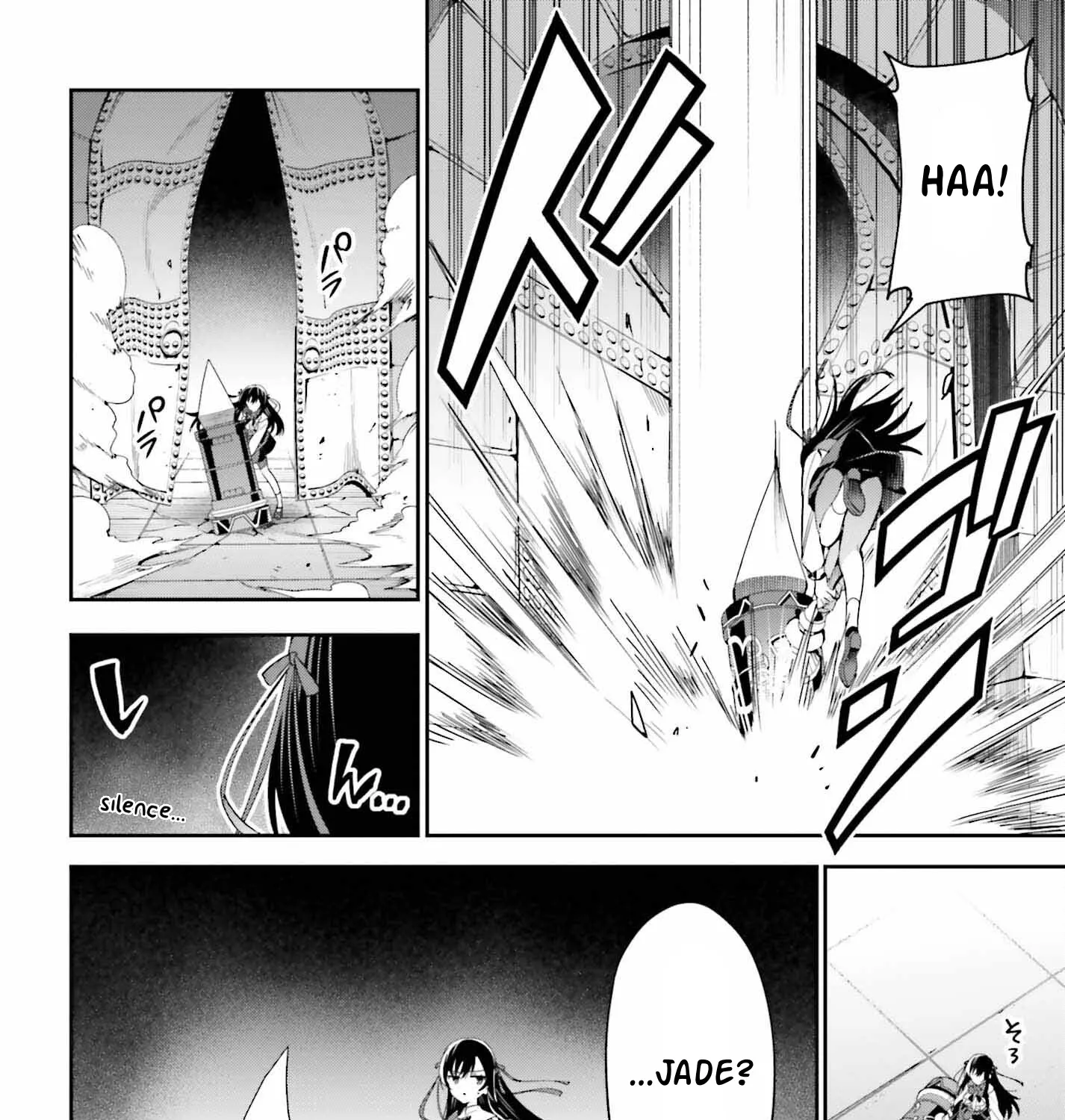 I’m the guild receptionist, but since I don’t want to work overtime, I think I’ll just solo the boss Zinmanga X Chapter 20 Page 35