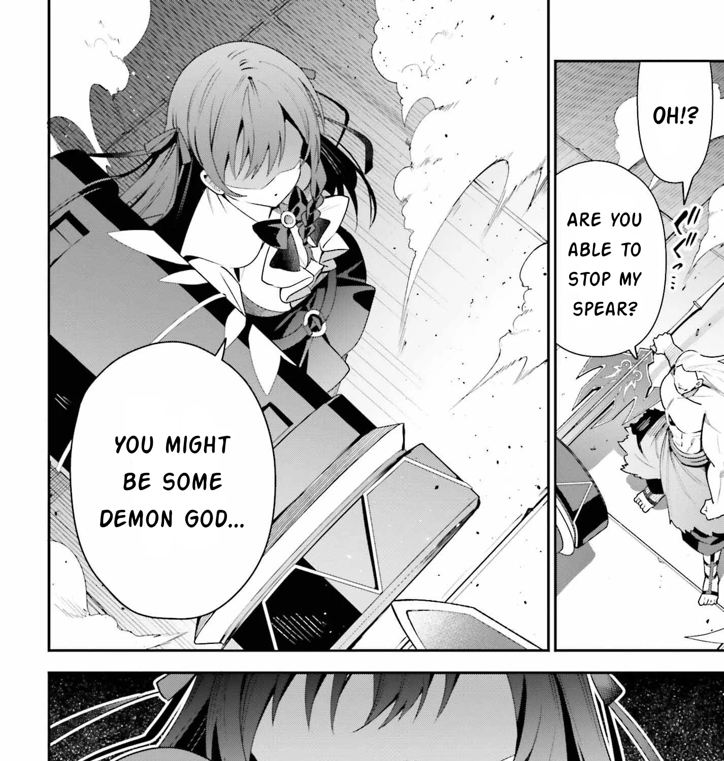 I’m the guild receptionist, but since I don’t want to work overtime, I think I’ll just solo the boss Zinmanga X Chapter 20 Page 55