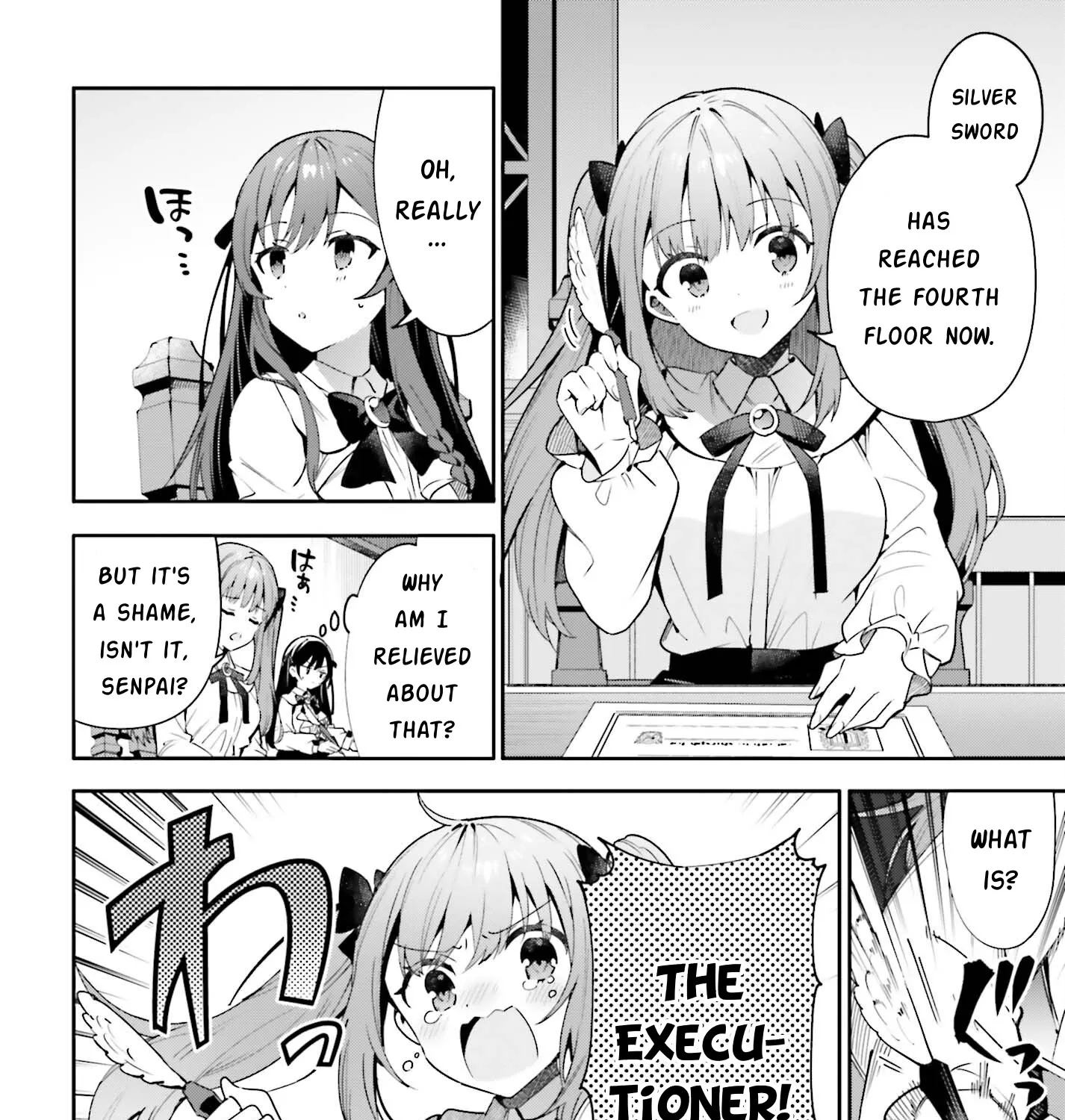 I’m the guild receptionist, but since I don’t want to work overtime, I think I’ll just solo the boss Zinmanga X Chapter 19 Page 7