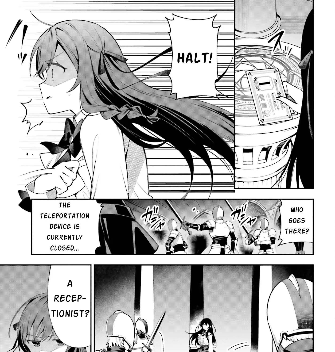 I’m the guild receptionist, but since I don’t want to work overtime, I think I’ll just solo the boss Zinmanga X Chapter 19 Page 29
