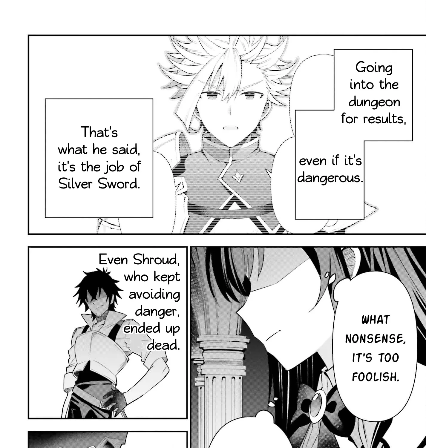 I’m the guild receptionist, but since I don’t want to work overtime, I think I’ll just solo the boss Zinmanga X Chapter 19 Page 39
