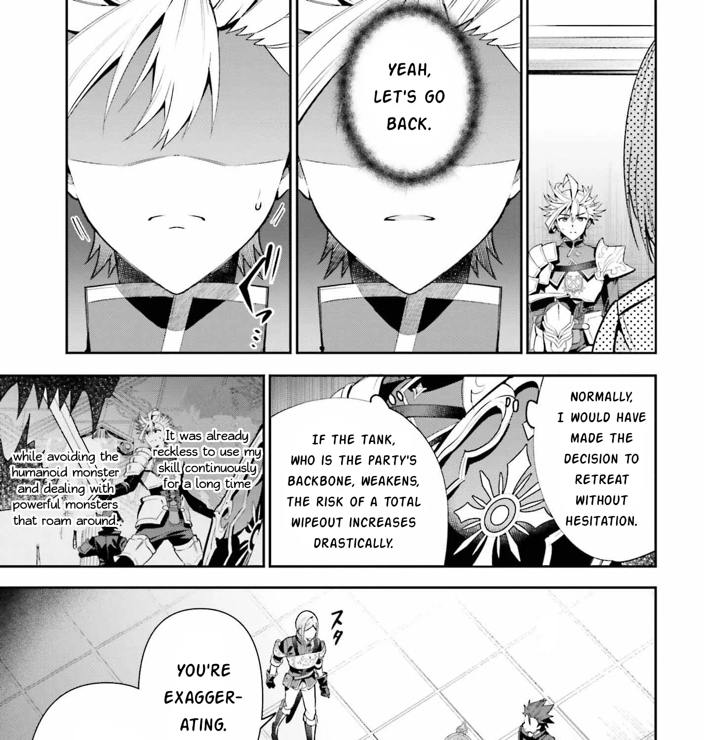 I’m the guild receptionist, but since I don’t want to work overtime, I think I’ll just solo the boss Zinmanga X Chapter 16 Page 9