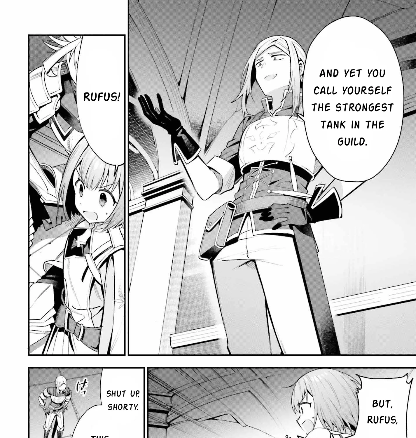 I’m the guild receptionist, but since I don’t want to work overtime, I think I’ll just solo the boss Zinmanga X Chapter 16 Page 11