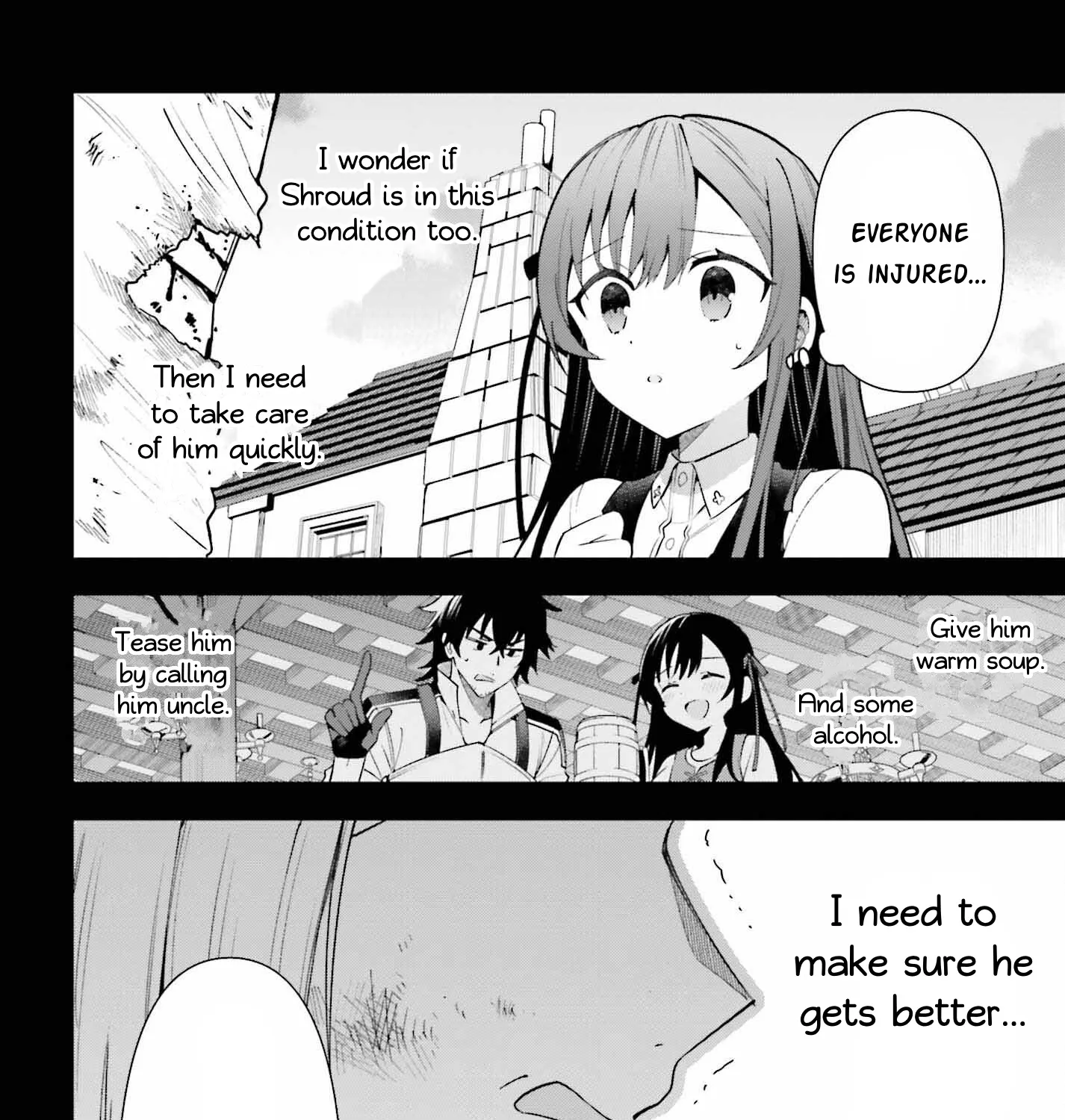 I’m the guild receptionist, but since I don’t want to work overtime, I think I’ll just solo the boss Zinmanga X Chapter 15 Page 27