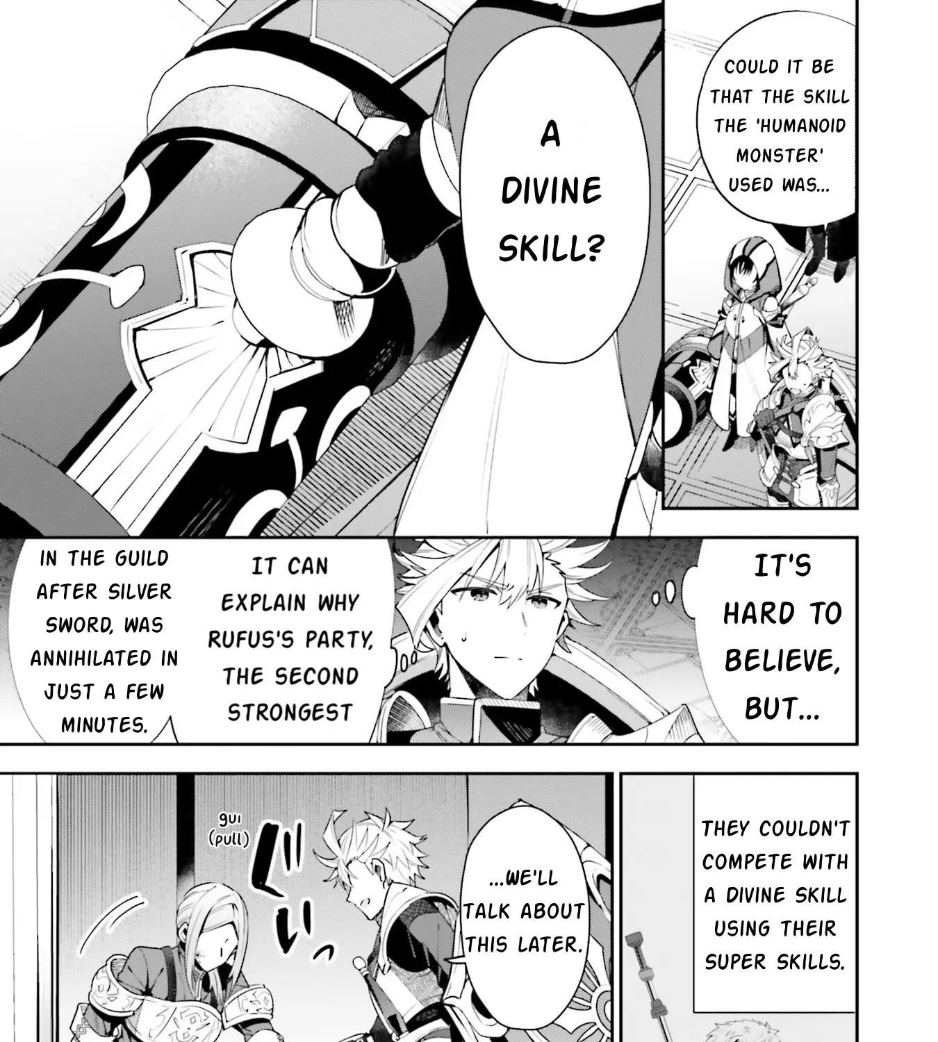I’m the guild receptionist, but since I don’t want to work overtime, I think I’ll just solo the boss Zinmanga X Chapter 13 Page 45