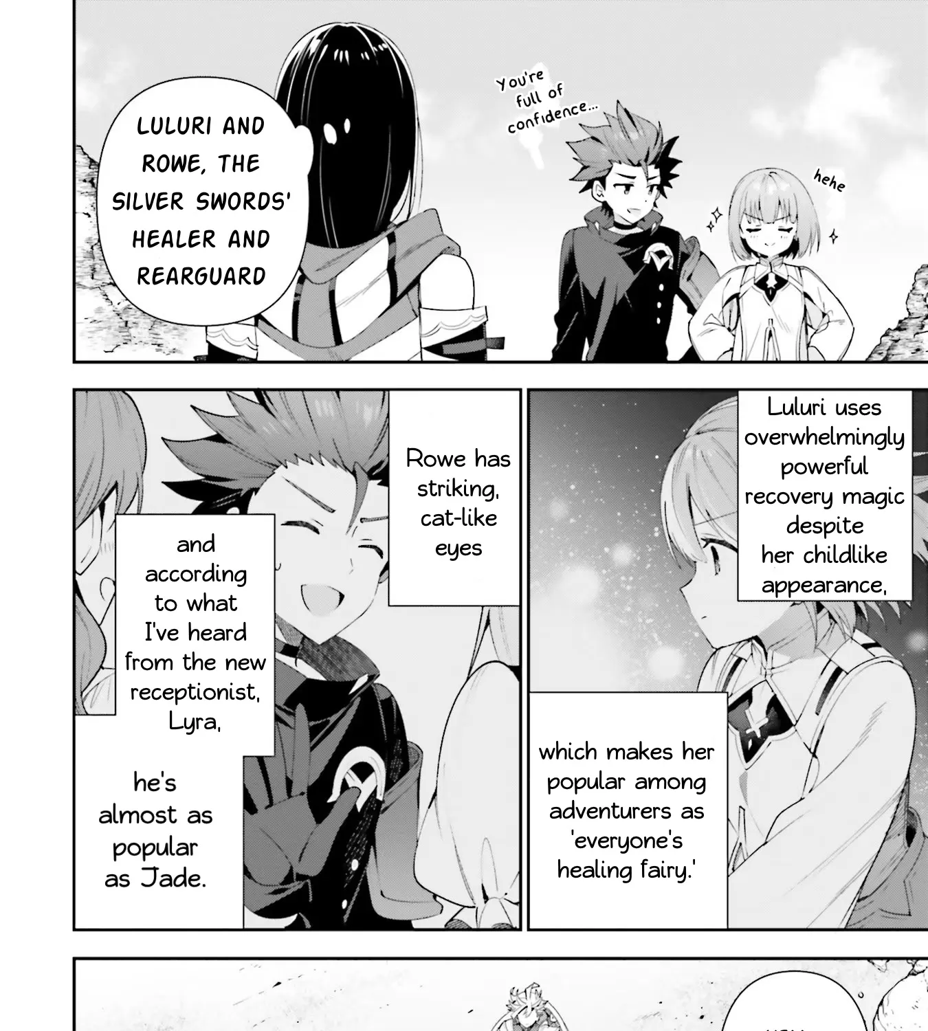 I’m the guild receptionist, but since I don’t want to work overtime, I think I’ll just solo the boss Zinmanga X Chapter 12 Page 7