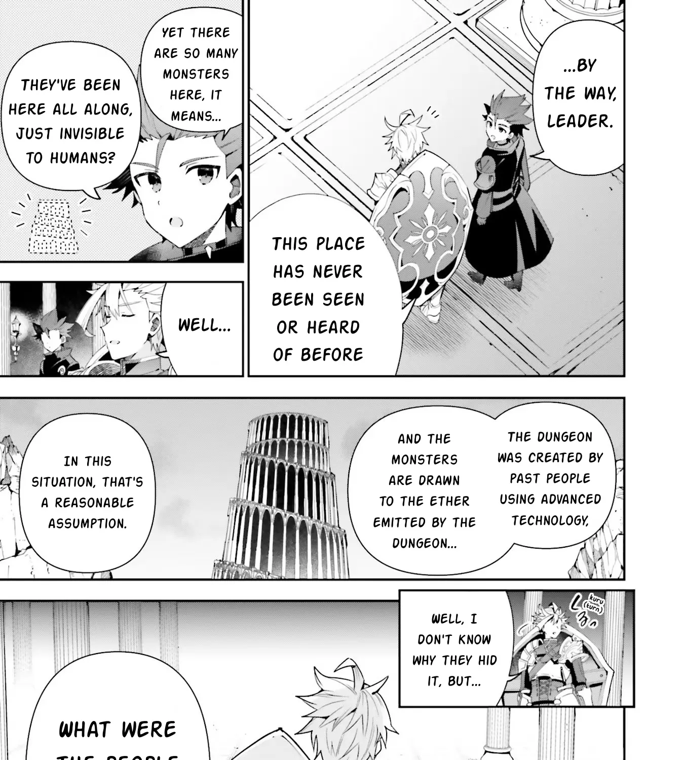 I’m the guild receptionist, but since I don’t want to work overtime, I think I’ll just solo the boss Zinmanga X Chapter 12 Page 33