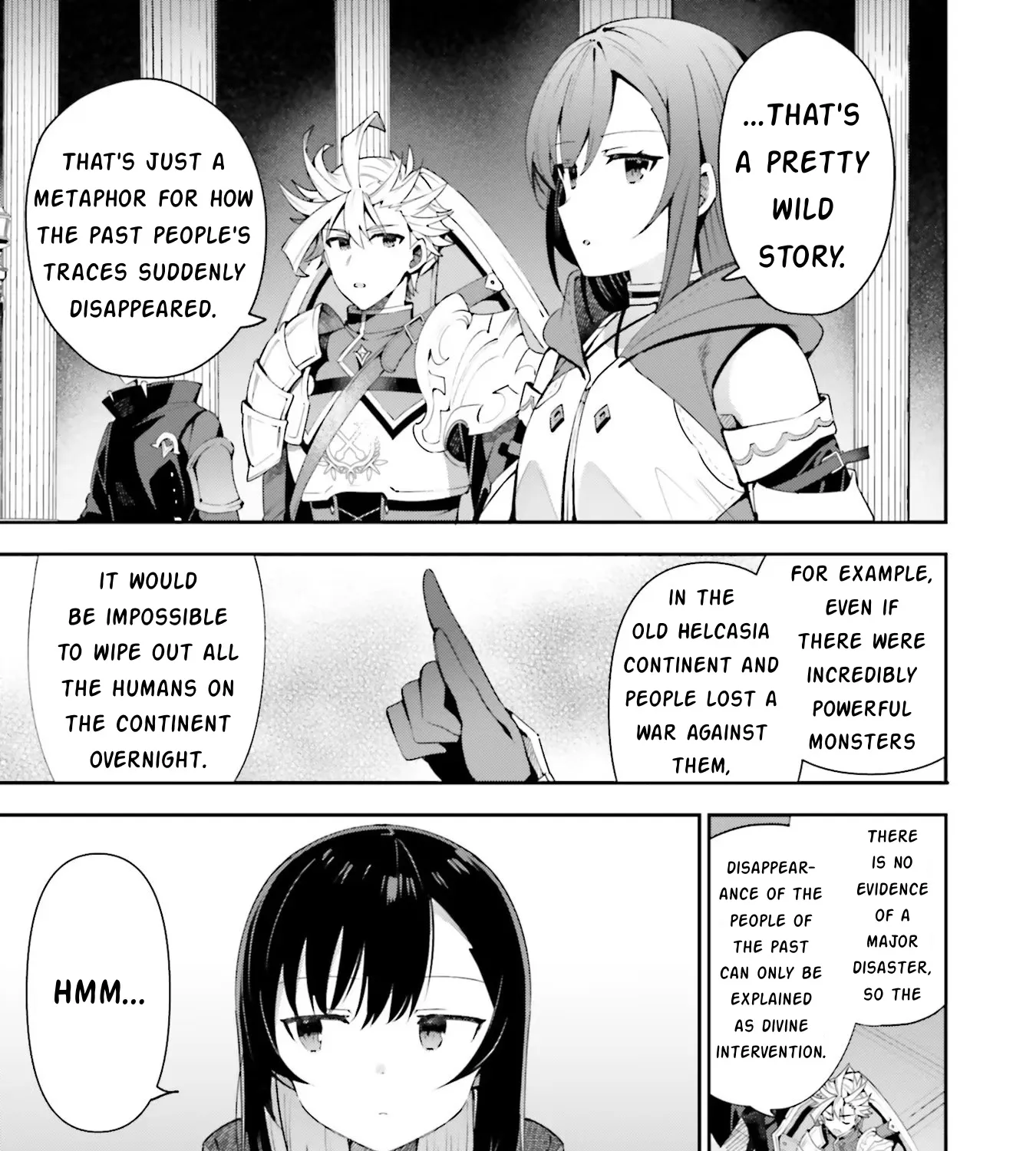 I’m the guild receptionist, but since I don’t want to work overtime, I think I’ll just solo the boss Zinmanga X Chapter 12 Page 37