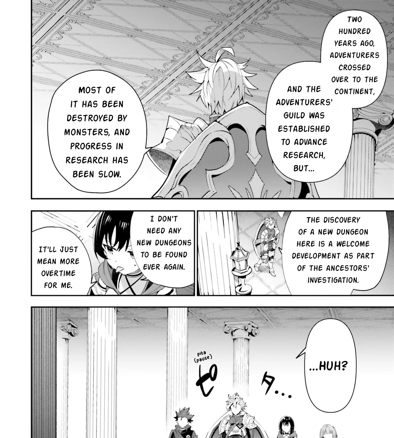 I’m the guild receptionist, but since I don’t want to work overtime, I think I’ll just solo the boss Zinmanga X Chapter 12 Page 39