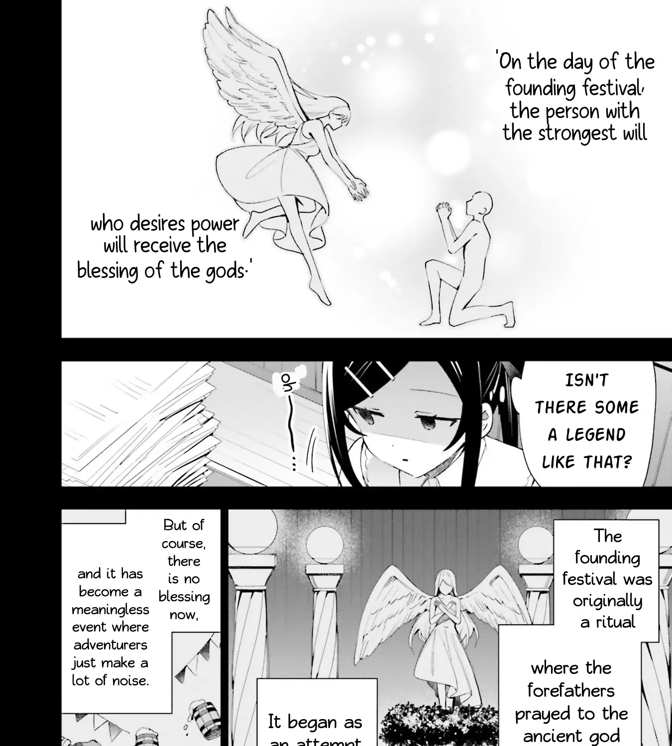I’m the guild receptionist, but since I don’t want to work overtime, I think I’ll just solo the boss Zinmanga X Chapter 11 Page 7