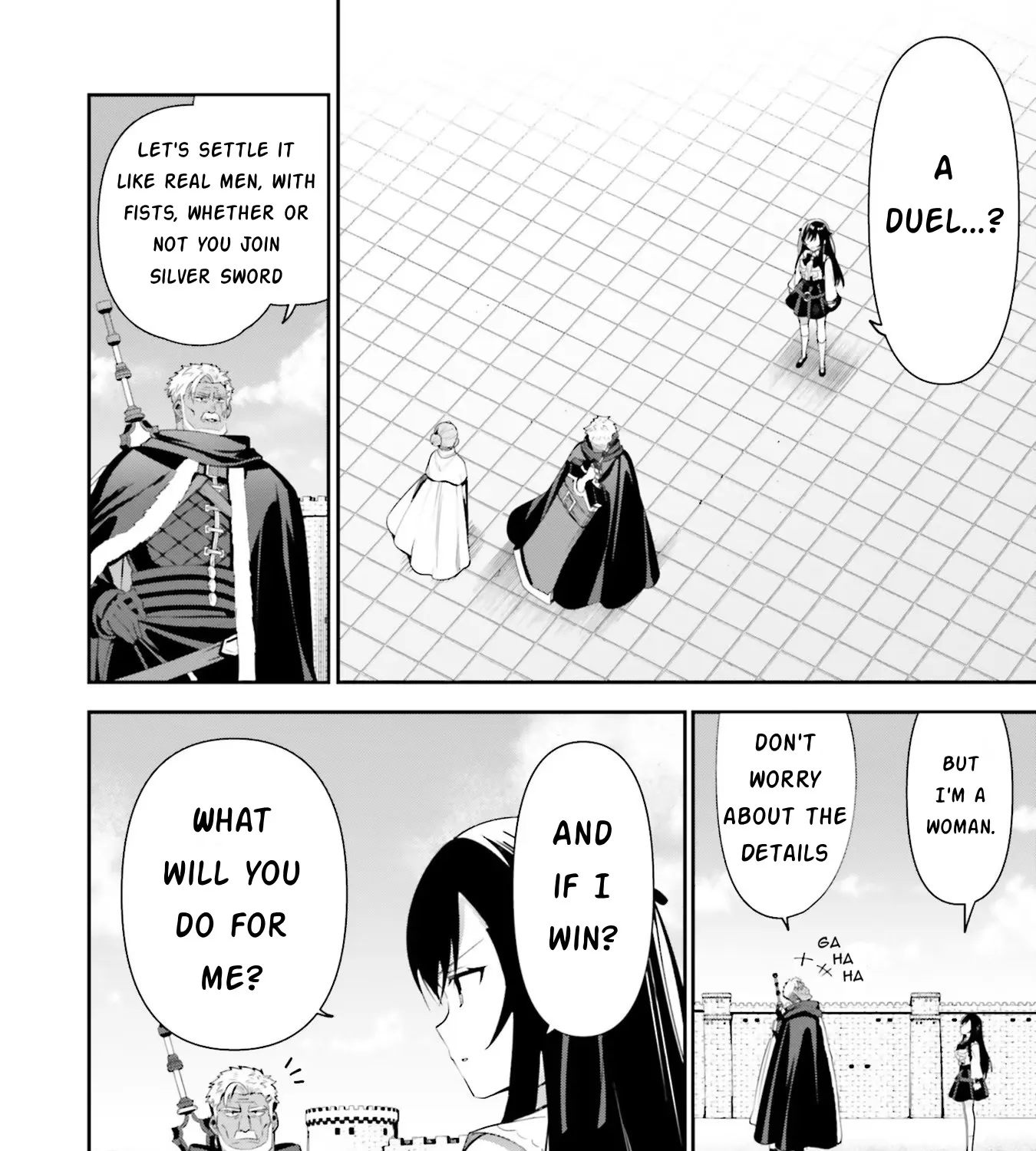 I’m the guild receptionist, but since I don’t want to work overtime, I think I’ll just solo the boss Zinmanga X Chapter 9 Page 3