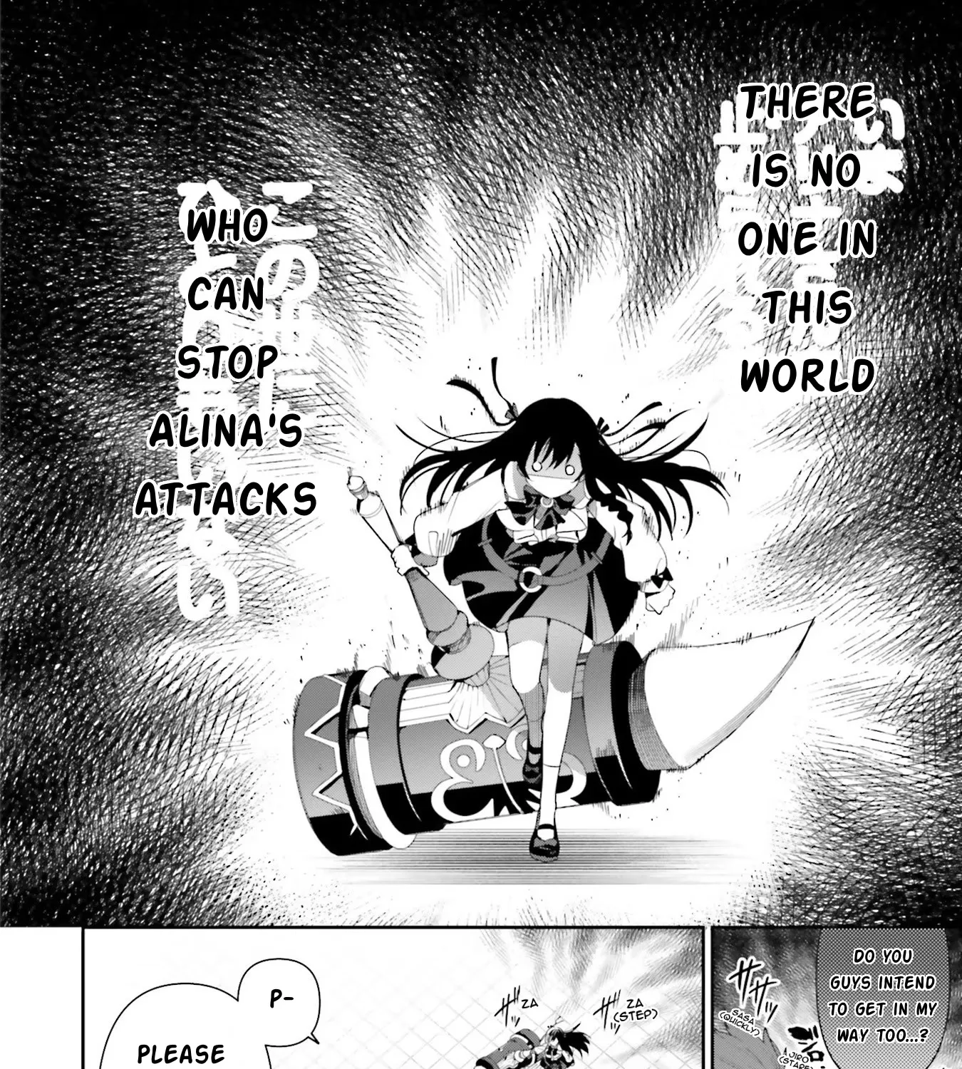I’m the guild receptionist, but since I don’t want to work overtime, I think I’ll just solo the boss Zinmanga X Chapter 9 Page 27