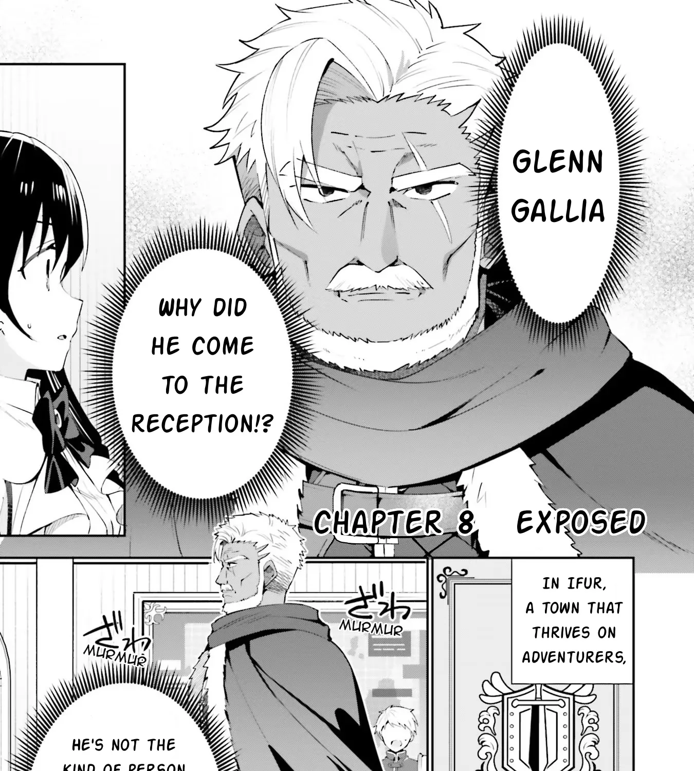 I’m the guild receptionist, but since I don’t want to work overtime, I think I’ll just solo the boss Zinmanga X Chapter 8 Page 1