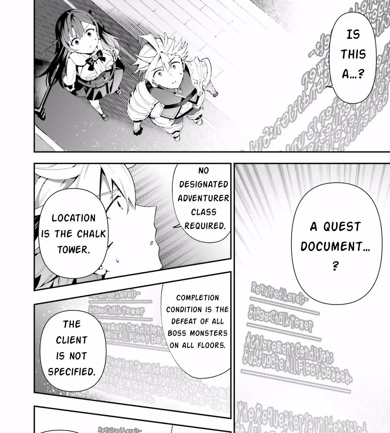 I’m the guild receptionist, but since I don’t want to work overtime, I think I’ll just solo the boss Zinmanga X Chapter 7 Page 35