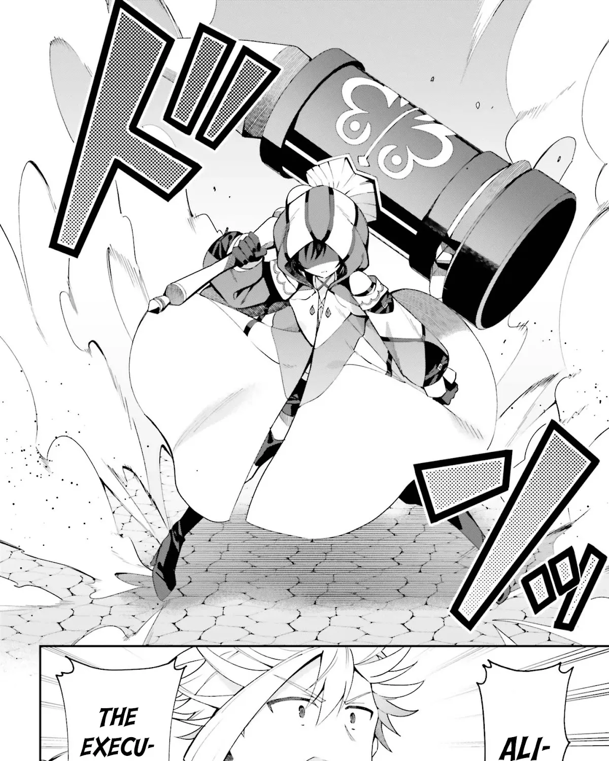 I’m the guild receptionist, but since I don’t want to work overtime, I think I’ll just solo the boss Zinmanga X Chapter 6 Page 8