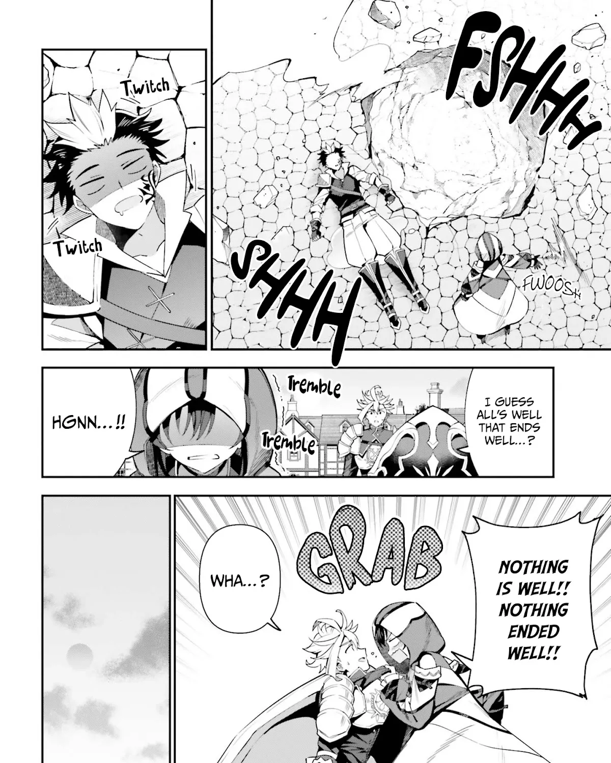 I’m the guild receptionist, but since I don’t want to work overtime, I think I’ll just solo the boss Zinmanga X Chapter 6 Page 32