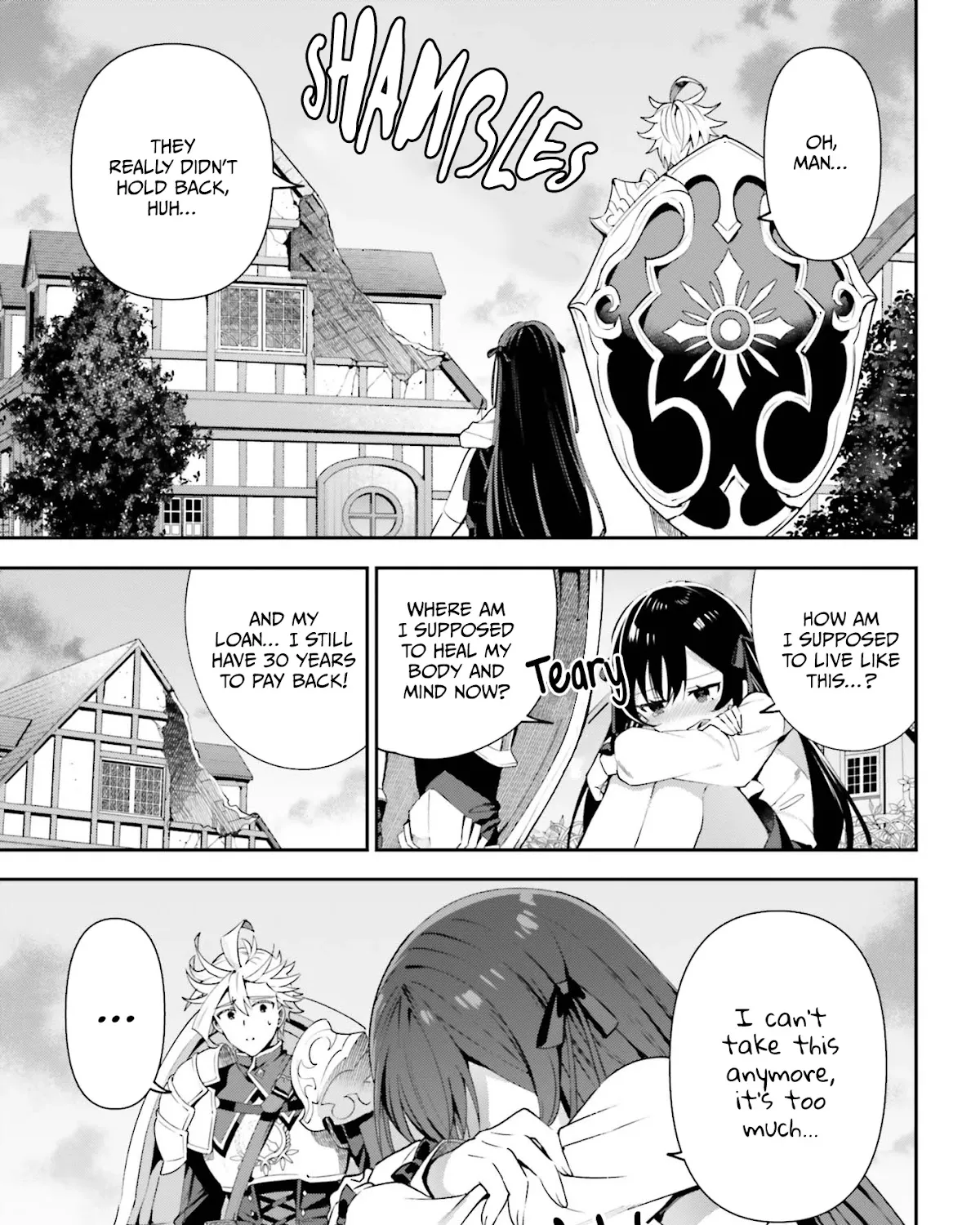 I’m the guild receptionist, but since I don’t want to work overtime, I think I’ll just solo the boss Zinmanga X Chapter 6 Page 34