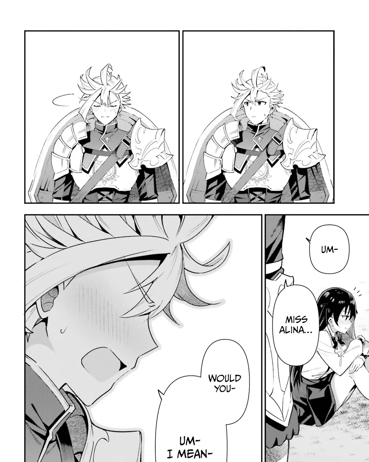 I’m the guild receptionist, but since I don’t want to work overtime, I think I’ll just solo the boss Zinmanga X Chapter 6 Page 36