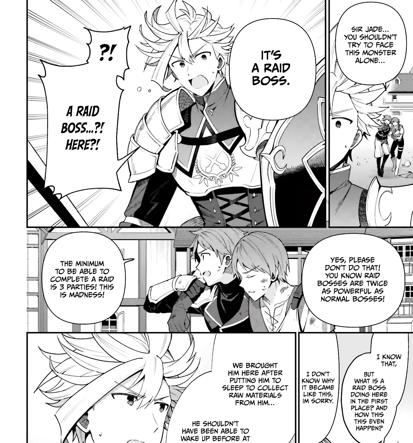 I’m the guild receptionist, but since I don’t want to work overtime, I think I’ll just solo the boss Zinmanga X Chapter 5 Page 13