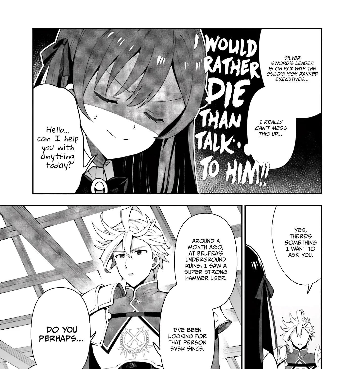 I’m the guild receptionist, but since I don’t want to work overtime, I think I’ll just solo the boss Zinmanga X Chapter 3 Page 10