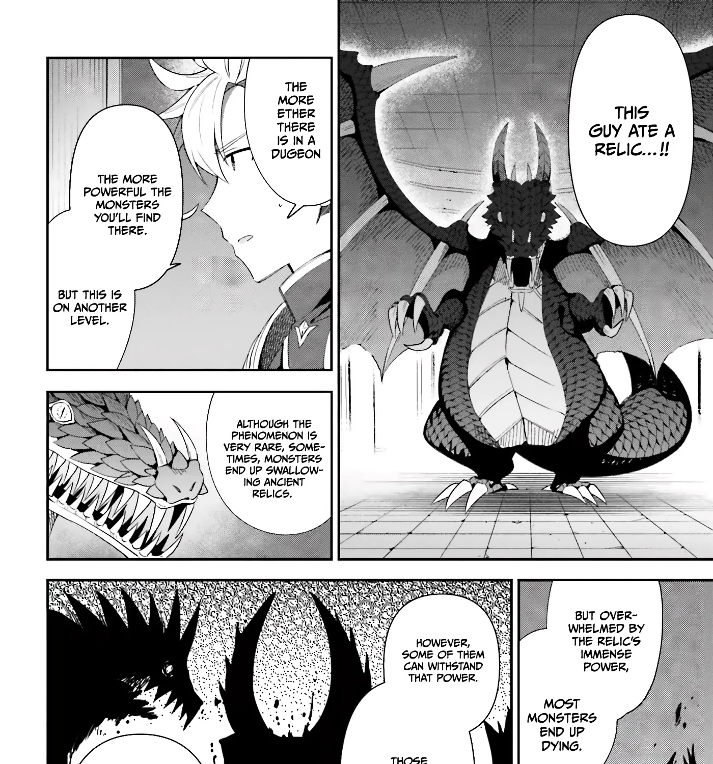 I’m the guild receptionist, but since I don’t want to work overtime, I think I’ll just solo the boss Zinmanga X Chapter 1 Page 54
