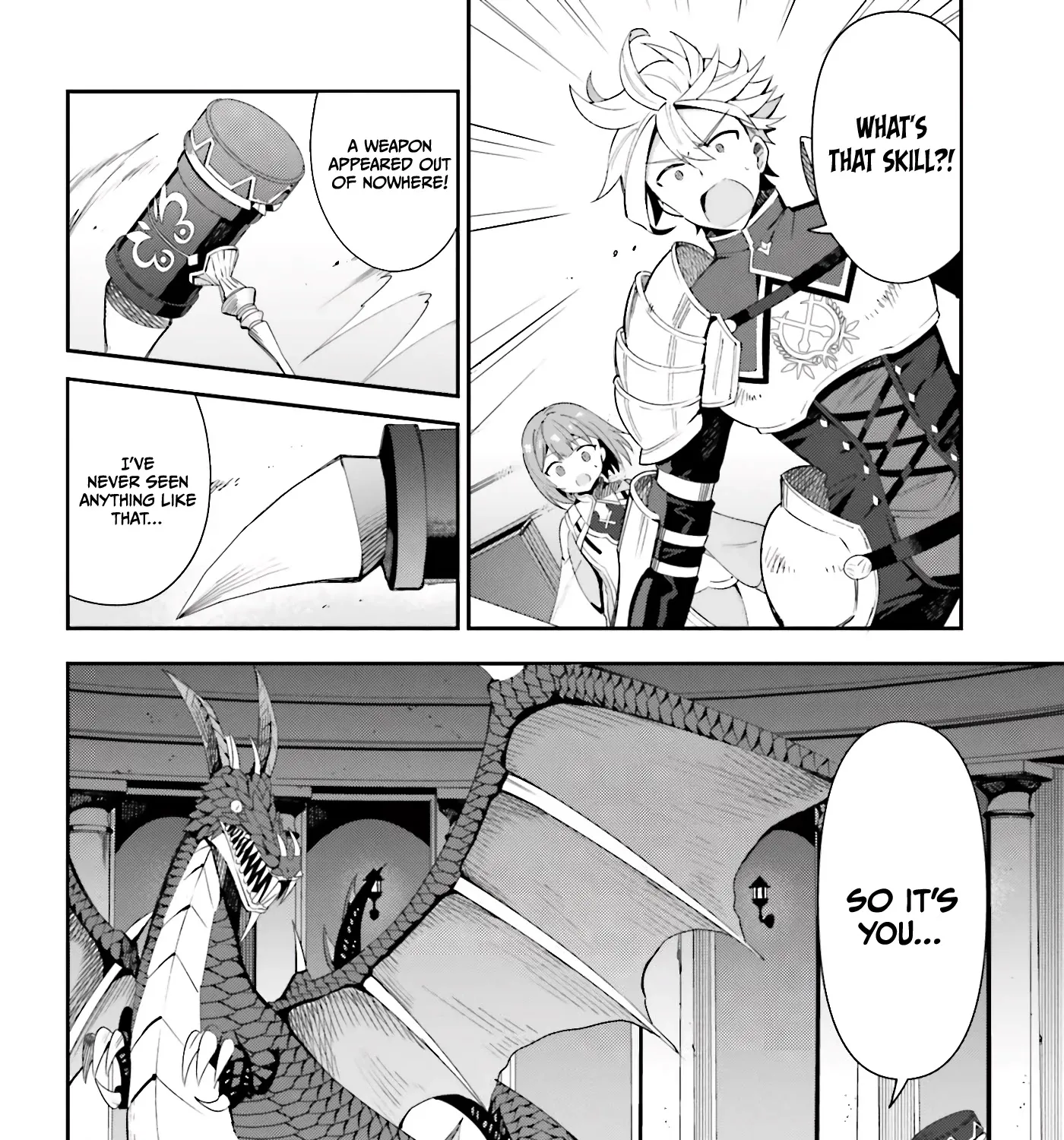 I’m the guild receptionist, but since I don’t want to work overtime, I think I’ll just solo the boss Zinmanga X Chapter 1 Page 62
