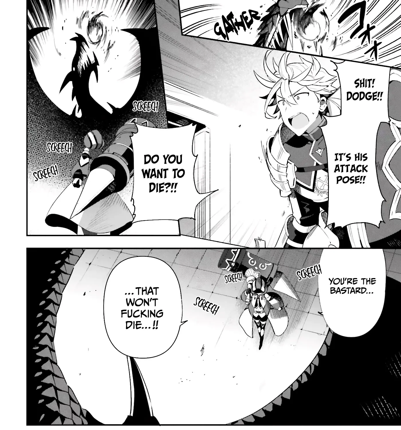 I’m the guild receptionist, but since I don’t want to work overtime, I think I’ll just solo the boss Zinmanga X Chapter 1 Page 66