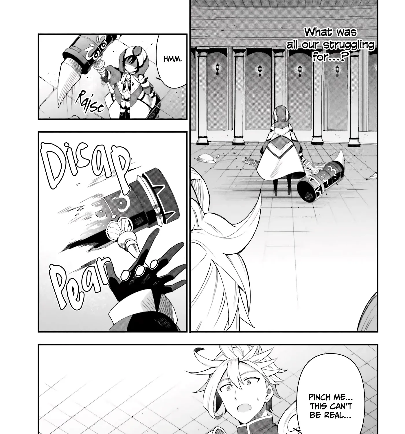 I’m the guild receptionist, but since I don’t want to work overtime, I think I’ll just solo the boss Zinmanga X Chapter 1 Page 82