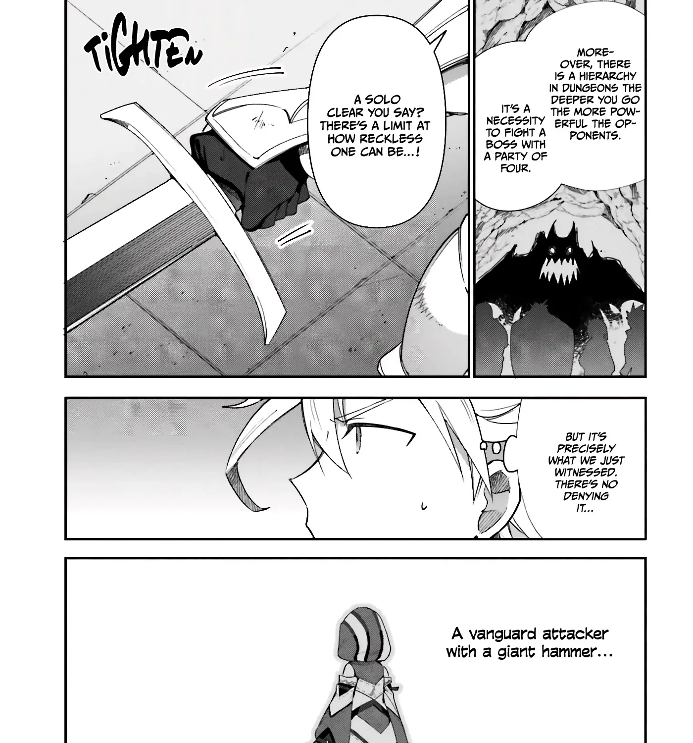 I’m the guild receptionist, but since I don’t want to work overtime, I think I’ll just solo the boss Zinmanga X Chapter 1 Page 90