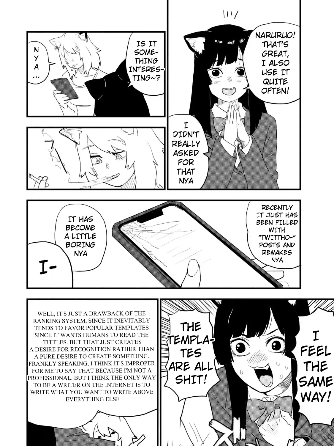 Yani Neko Zinmanga X Chapter 45 Page 3