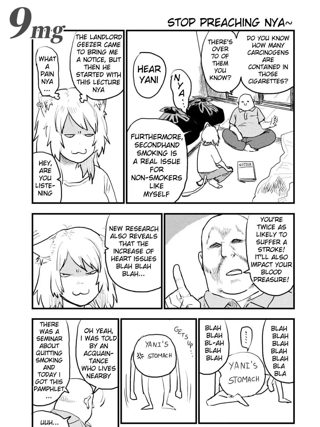 Yani Neko Zinmanga X Chapter 9 Page 1