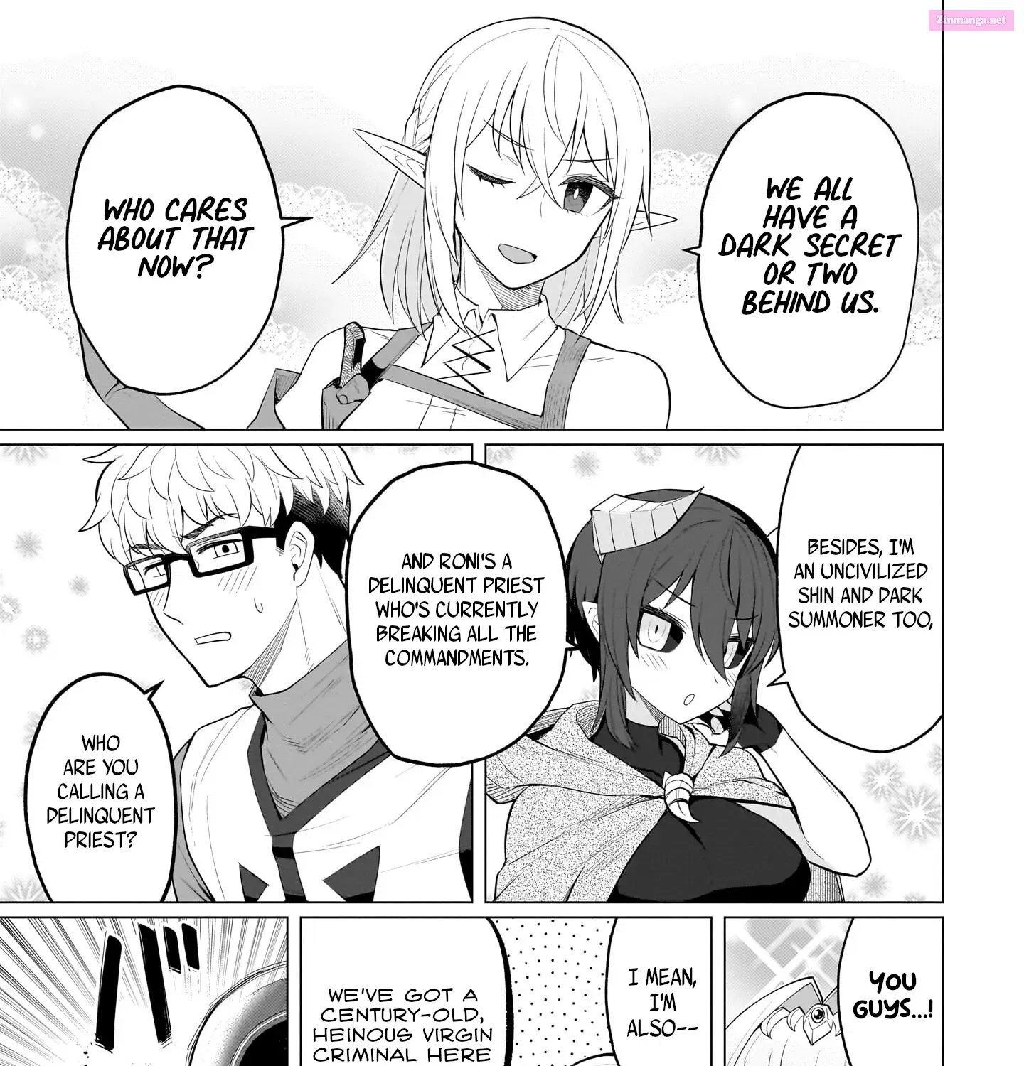 I'm dating a Dark Summoner Zinmanga X Chapter 32 Page 9