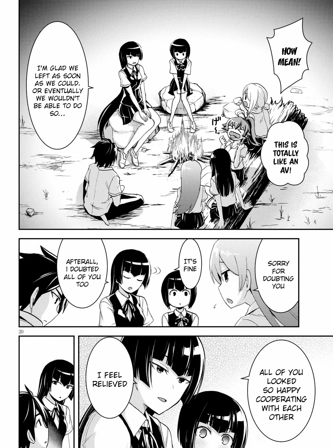 Isekai Yurutto Survival Seikatsu: Gakkou no Minna to Isekai no Mujintou ni Tenishitakedo Ore Dake Rakushou desu Zinmanga X Chapter 6 Page 45