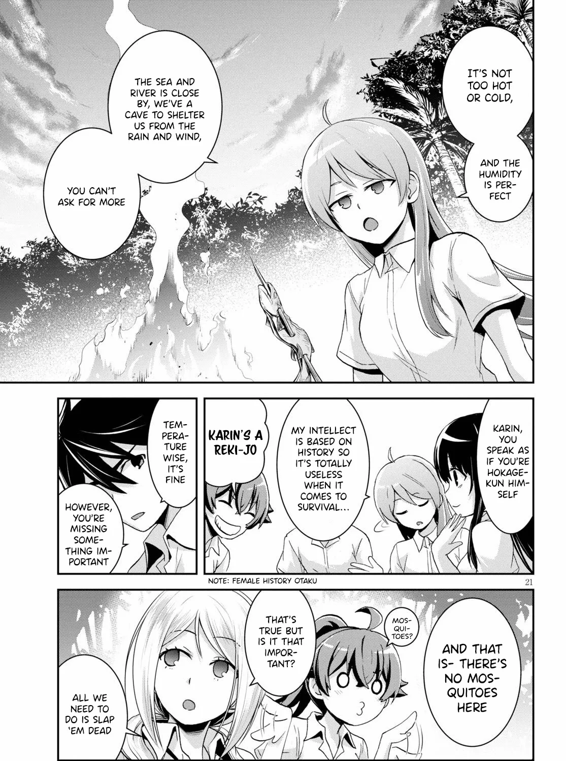 Isekai Yurutto Survival Seikatsu: Gakkou no Minna to Isekai no Mujintou ni Tenishitakedo Ore Dake Rakushou desu Zinmanga X Chapter 5 Page 43
