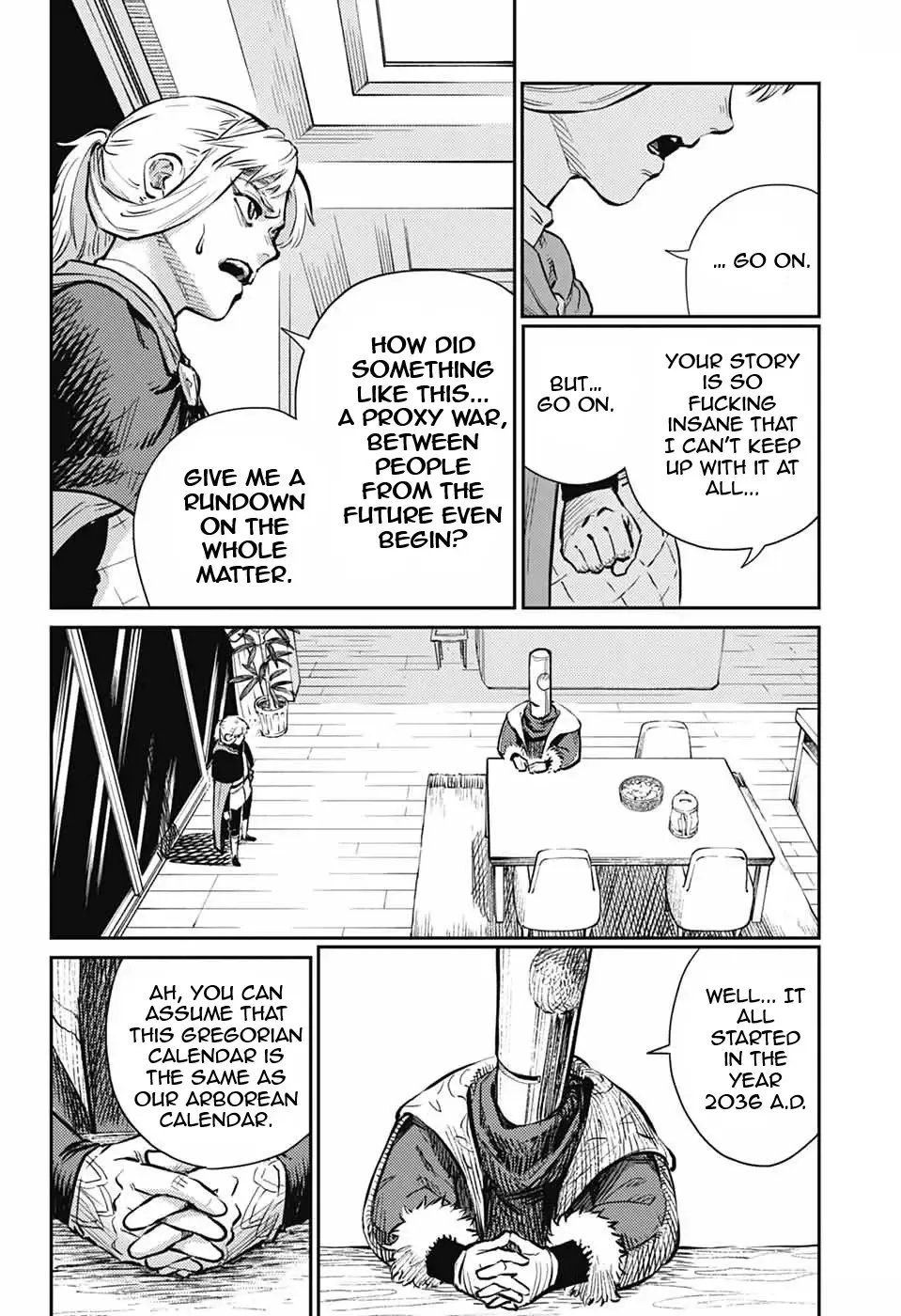 Sensou Kyoushitsu Zinmanga X Chapter 28 Page 3