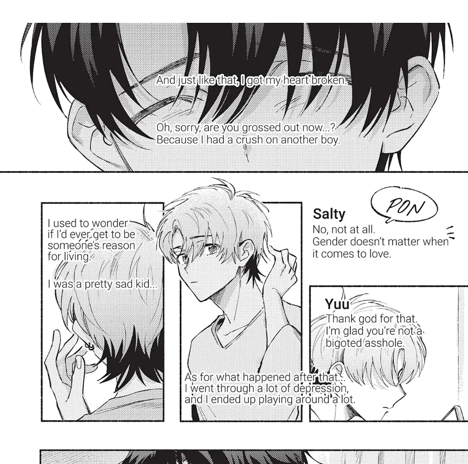 Love, a Kitten, and a Salty Dog Zinmanga X Chapter 3 Page 32