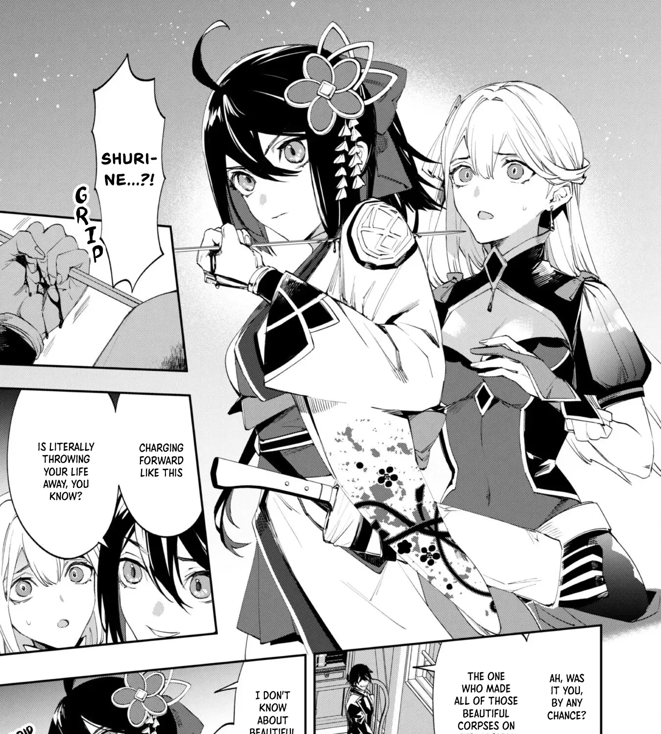 Hitokiri Shoujo Koushaku Reijou no Goei ni Naru Zinmanga X Chapter 4 Page 13
