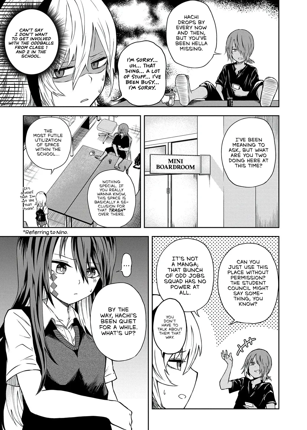 Klutzy, Gullible Nishiga Hachi Zinmanga X Chapter 15 Page 5