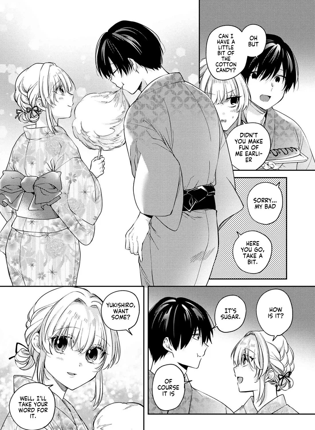 Omiai Shitakunakatta node, Murinandai na Jouken wo Tsuketara Doukyuusei ga Kita Ken ni Tsuite Zinmanga X Chapter 12.1 Page 15