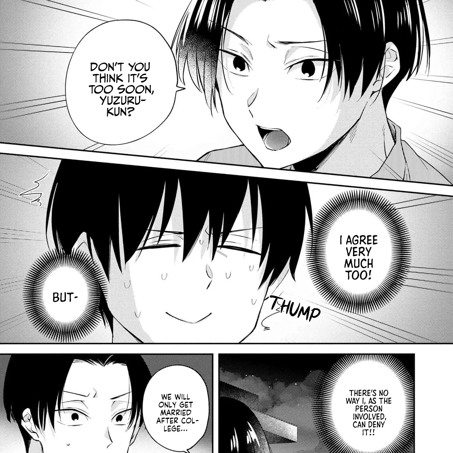 Omiai Shitakunakatta node, Murinandai na Jouken wo Tsuketara Doukyuusei ga Kita Ken ni Tsuite Zinmanga X Chapter 10.6 Page 9