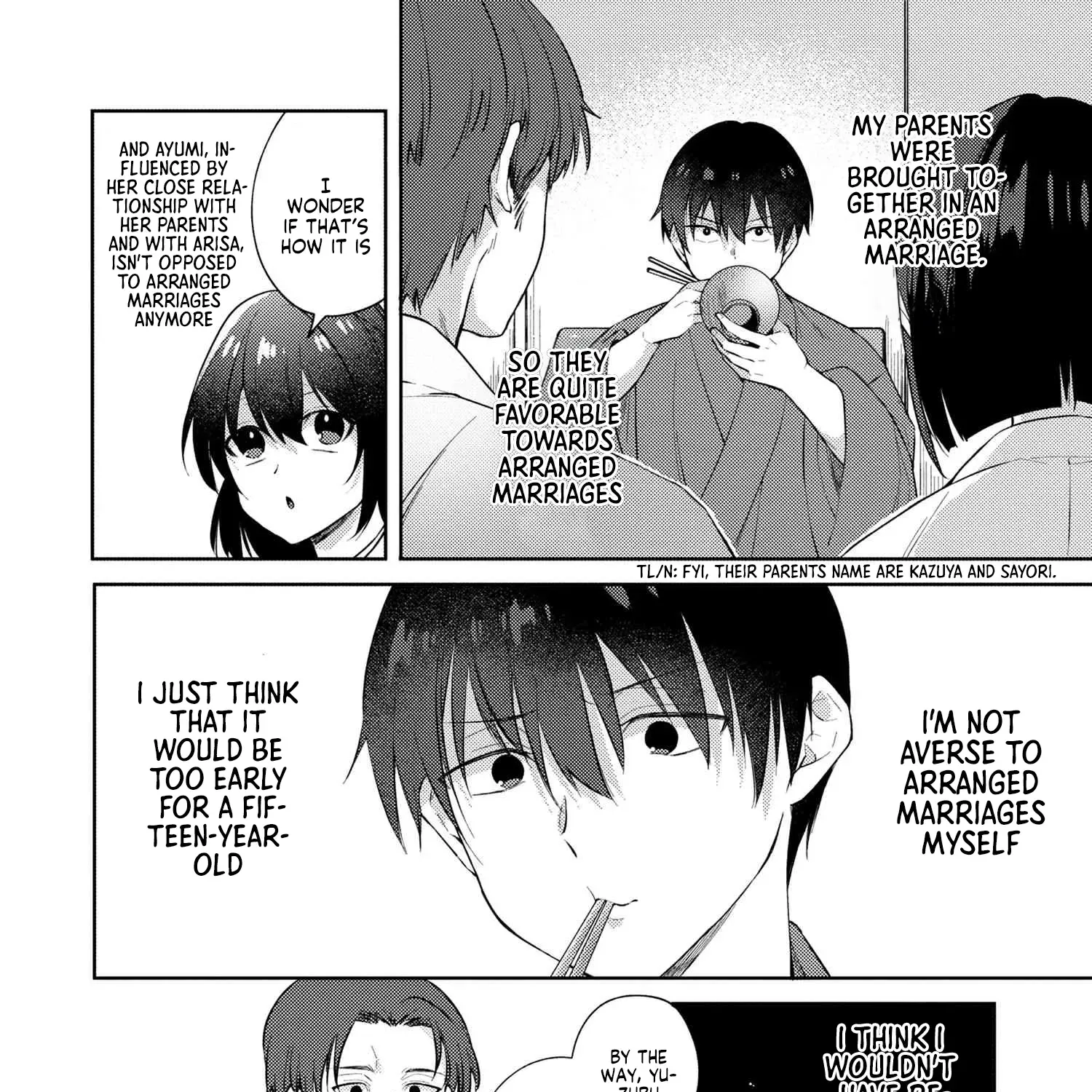 Omiai Shitakunakatta node, Murinandai na Jouken wo Tsuketara Doukyuusei ga Kita Ken ni Tsuite Zinmanga X Chapter 10.6 Page 43