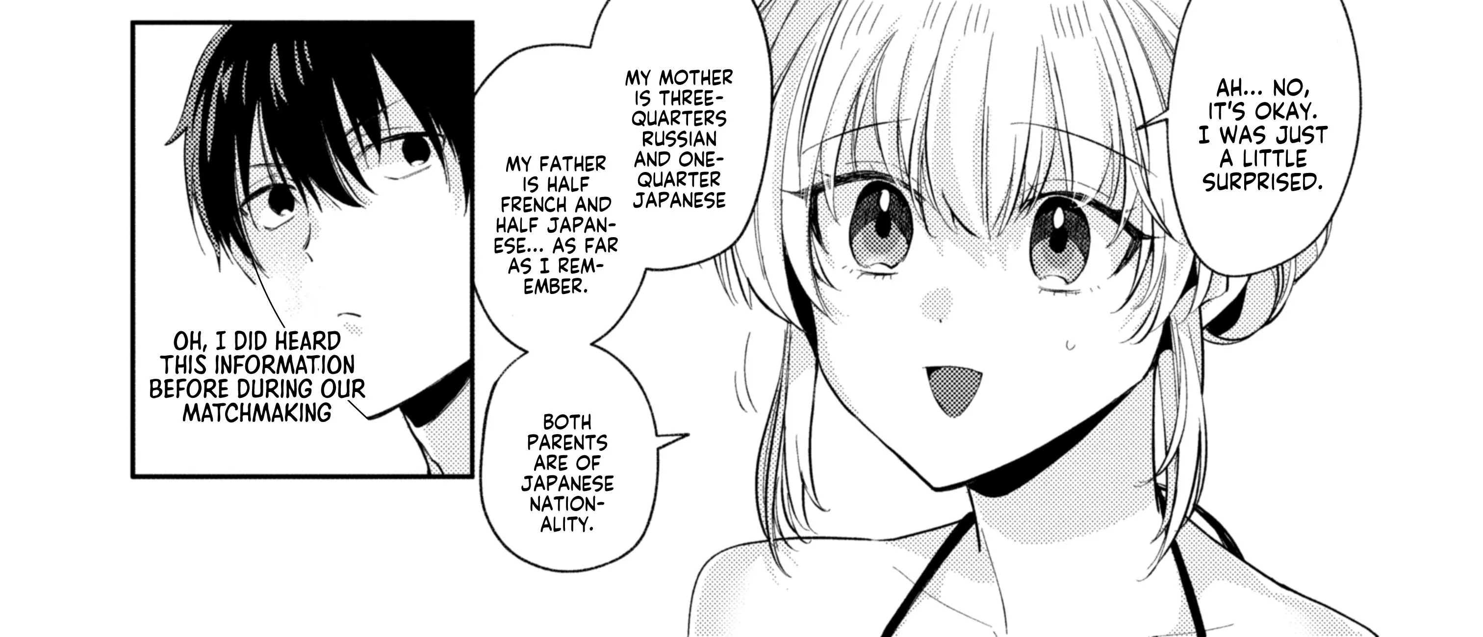 Omiai Shitakunakatta node, Murinandai na Jouken wo Tsuketara Doukyuusei ga Kita Ken ni Tsuite Zinmanga X Chapter 10.4 Page 26