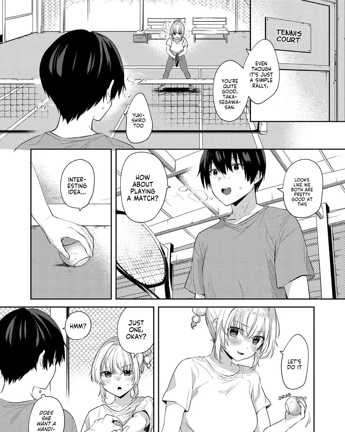 Omiai Shitakunakatta node, Murinandai na Jouken wo Tsuketara Doukyuusei ga Kita Ken ni Tsuite Zinmanga X Chapter 9.1 Page 9