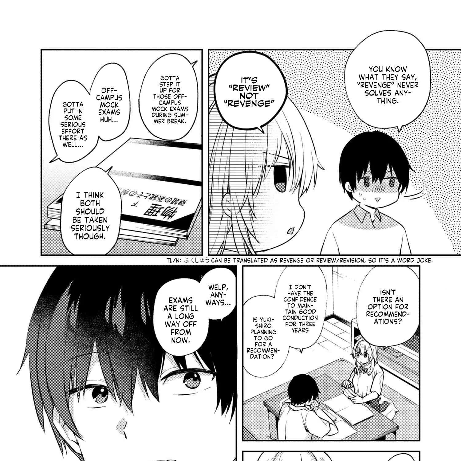 Omiai Shitakunakatta node, Murinandai na Jouken wo Tsuketara Doukyuusei ga Kita Ken ni Tsuite Zinmanga X Chapter 8.2 Page 29