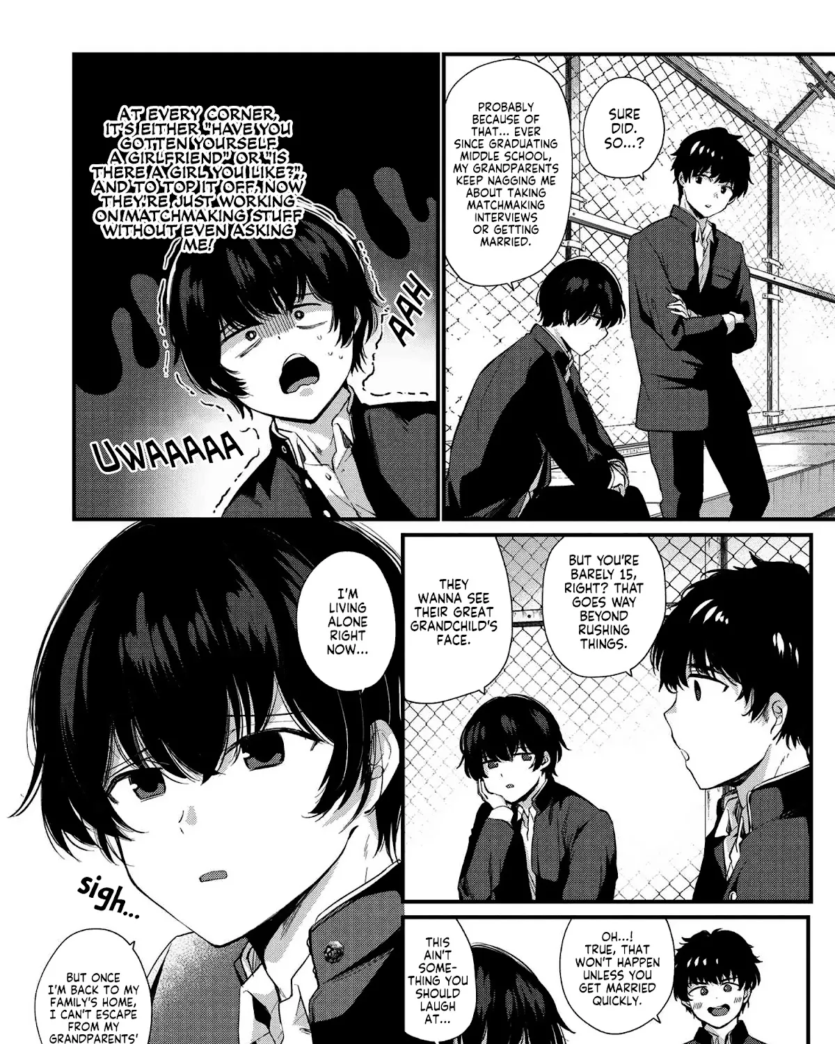 Omiai Shitakunakatta node, Murinandai na Jouken wo Tsuketara Doukyuusei ga Kita Ken ni Tsuite Zinmanga X Chapter 1 Page 7